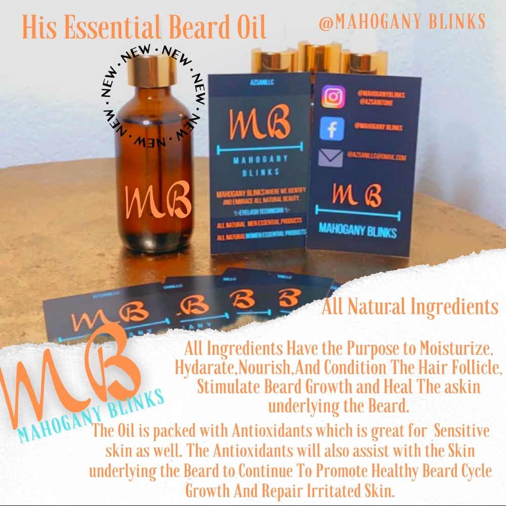 His Essential Beard Oil